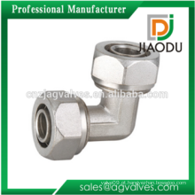 Latão Equal Elbow latão compressão acessórios para PEX-AL-PEX Pipe